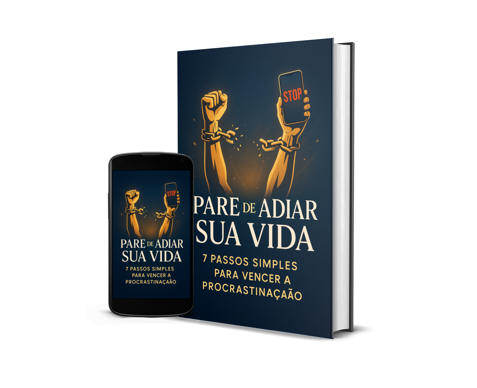 Capa do Ebook Pare de Adiar Sua Vida